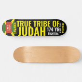 JAMAICA ECHTE STAM VAN JUDA Skateboard (Horizontaal)