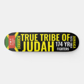JAMAICA ECHTE STAM VAN JUDA Skateboard (Horizontaal)