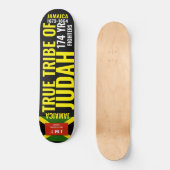 JAMAICA ECHTE STAM VAN JUDA Skateboard (Voorkant)