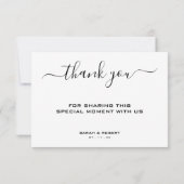 Jamaica eiland Jamaicaanse vlag bestemming bruilof Bedankkaart (Achterkant)