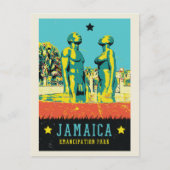 Jamaica, Emancipation Park, Caribische Briefkaart (Voorkant)