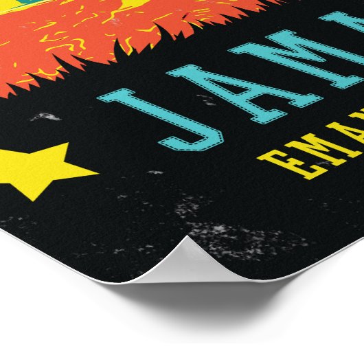 Jamaica, Emancipation Park, Caribische Briefkaart Poster (Hoek)