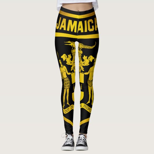 Jamaica Emblem Leggings (Voorkant)