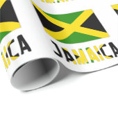 Jamaica en Jamaicaanse vlag Cadeaupapier (Rol Hoek)