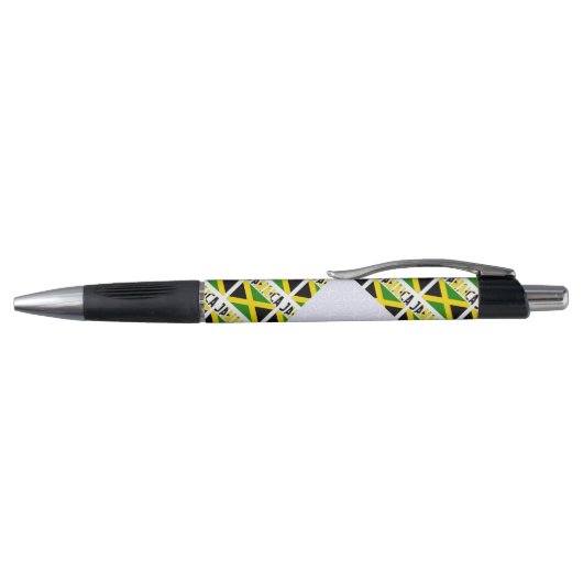 Jamaica en Jamaicaanse vlag gepersonaliseerd Pen (Bovenkant)