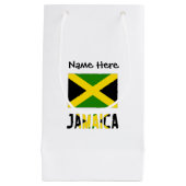 Jamaica en Jamaicaanse vlag met Jouw naam Klein Cadeauzakje (Voorkant)