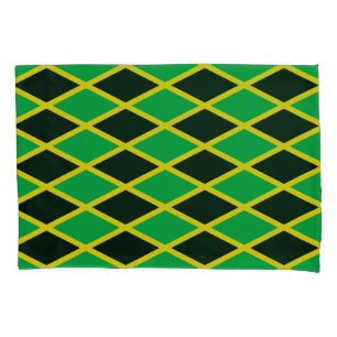 Jamaica en Jamaicaanse vlag Mode patroon/reggae Kussensloop
