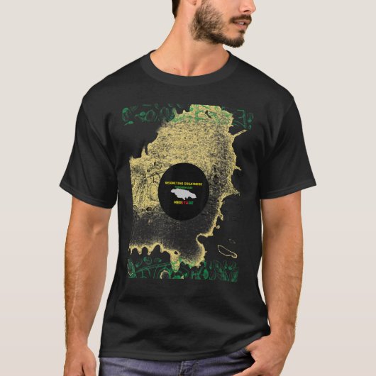 Jamaica erfgoed dag t-shirt (Voorkant)
