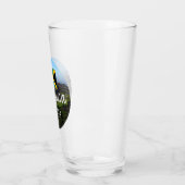 "Jamaica Est. 1962" Blue Mountains met vlag Glas (Links)