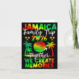Jamaica Familiereis 2026 Herinneringen Jamaica Vak Kaart