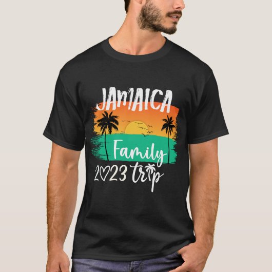 Jamaica Family Trip 2023 T-shirt (Voorkant)