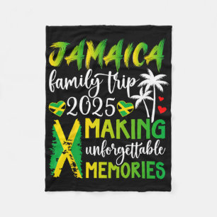 Jamaica Family Trip 2025 Making Memories Jamaica V Fleece Deken