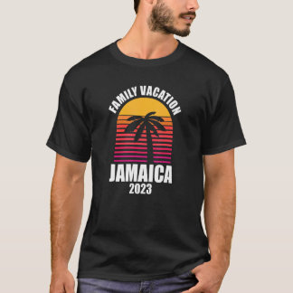 Jamaica Family Vacation 2023 Summer Matching Holid T-shirt