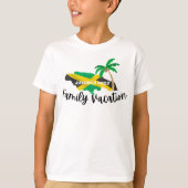 Jamaica Family Vacation T-shirt (Voorkant)