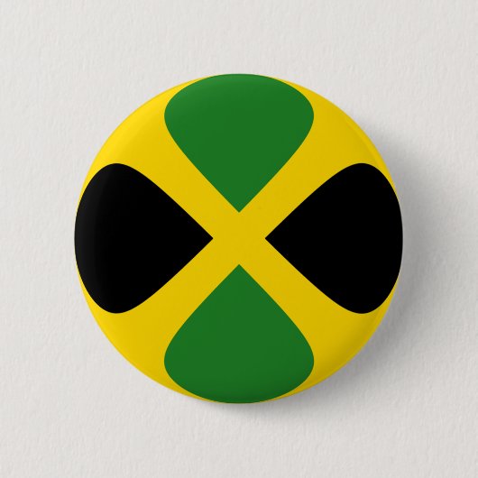 Jamaica Fisheye Flag Button (Voorkant)