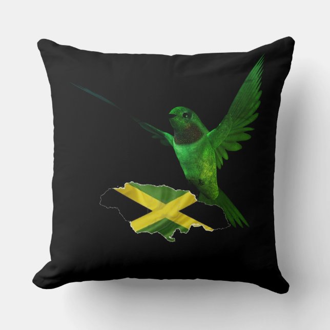 Jamaica Flag 04 Kussen (Voorkant)