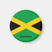 Jamaica flag & America - reis-/sportfans Magneet (Voorkant)