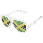 Jamaica Flag Aviator Zonnebril (Gekanteld)