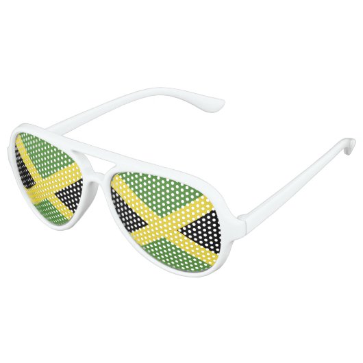 Jamaica Flag Aviator Zonnebril (Gekanteld)