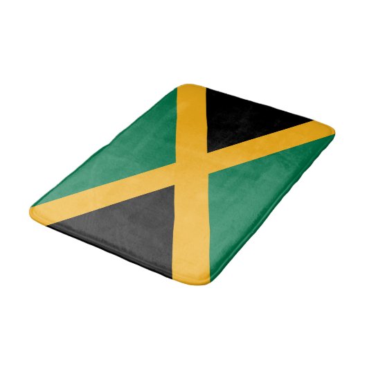 Jamaica Flag Badmat (Gekanteld)