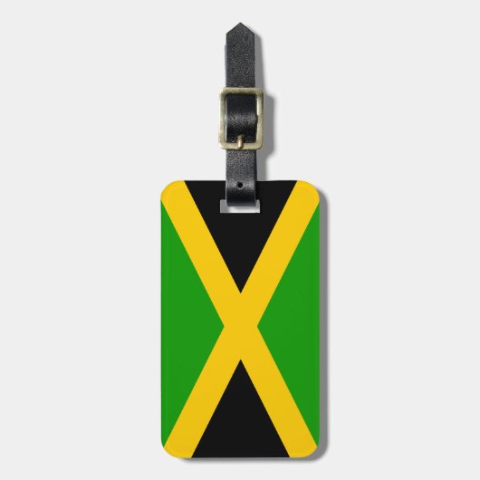 Jamaica Flag Bagagelabel (Voorkant verticaal)