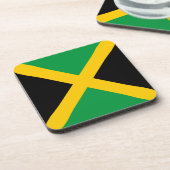 Jamaica Flag Bier Onderzetter (Linkerzijde)