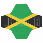 Jamaica Flag Black Green Yellow Patriotic Voetbal (Enkel)