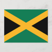 Jamaica Flag Briefkaart (Voorkant)
