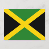 Jamaica Flag Briefkaart (Voorkant)