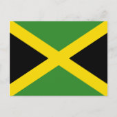 Jamaica Flag Briefkaart (Voorkant)