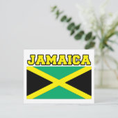 Jamaica Flag Briefkaart (Staand voorkant)