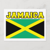 Jamaica Flag Briefkaart (Voorkant)