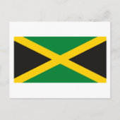Jamaica Flag Briefkaart (Voorkant)