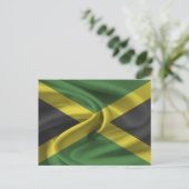 Jamaica Flag Briefkaart (Staand voorkant)