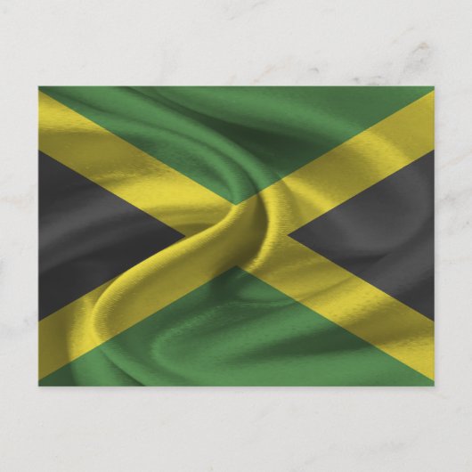 Jamaica Flag Briefkaart (Voorkant)