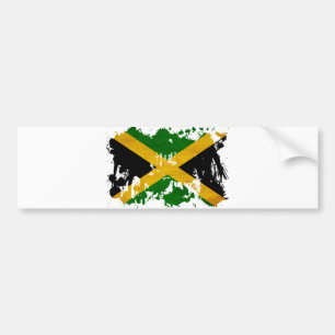 Jamaica Flag Bumpersticker