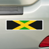 Jamaica Flag Bumpersticker (Op auto)
