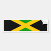 Jamaica Flag Bumpersticker (Voorkant)