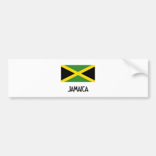 Jamaica Flag Bumpersticker