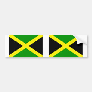 Jamaica Flag Bumpersticker