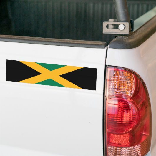 Jamaica Flag Bumpersticker (Op Truck)