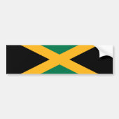 Jamaica Flag Bumpersticker (Voorkant)