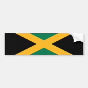 Jamaica Flag Bumpersticker