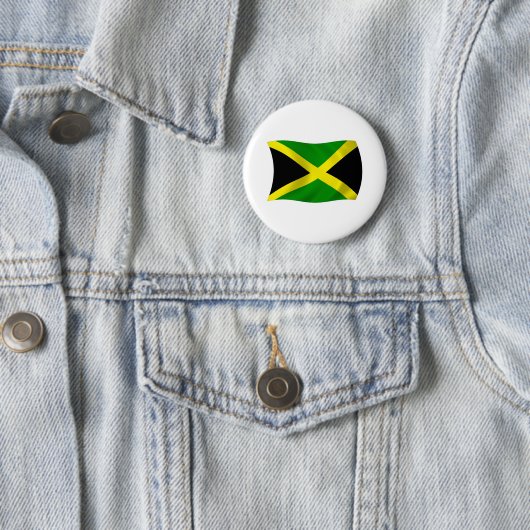 Jamaica Flag Button (In situ)