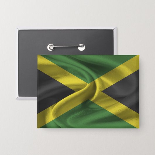 Jamaica Flag Button (Voorkant / Achterkant)