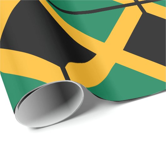 Jamaica Flag Cadeaupapier (Rol Hoek)