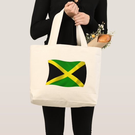 Jamaica Flag Canvas tas (Voorkant (product))
