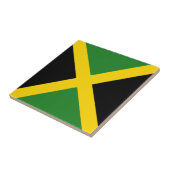 Jamaica Flag Ceramic Tile Tegeltje (Zijkant)