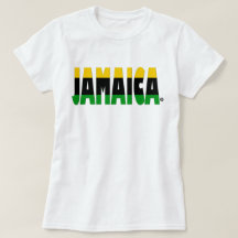 Jamaica Flag Colors Jamaican Stripe t-shirt,