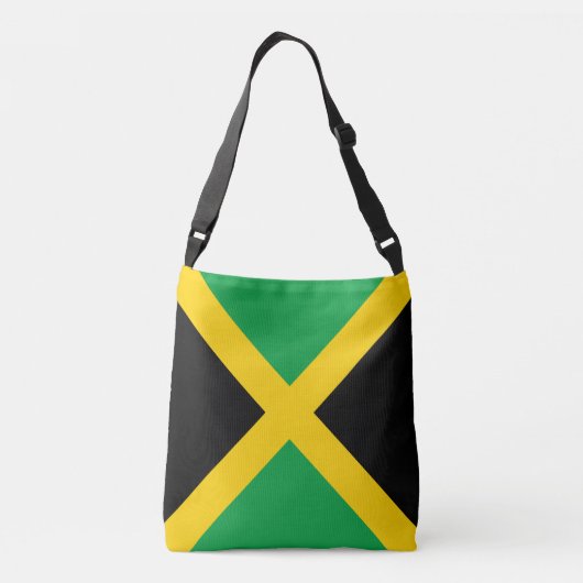 Jamaica Flag Crossbody Tas (Achterkant)